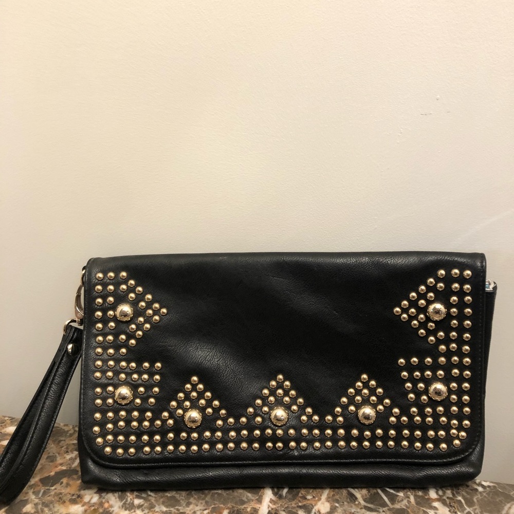 Black Big Buddha clutch